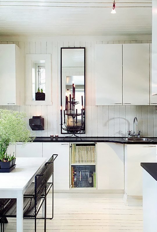 white kitchen